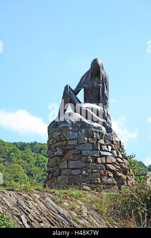 Deutschland, oberen mittleren Rheintal, Loreley, Weltkulturerbe, Stockfoto