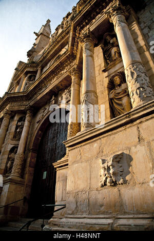 Kirche Santa Maria in Montblanc, Provinz Tarragona, Katalonien, Spanien, Stockfoto