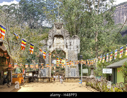 Sri Lanka, Ziel, Weg zum Adam's Peak, Stockfoto