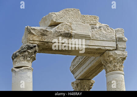 Türkei, Westanatolien, Provinz Denizli, Laodikeia, Tempel A, Detail, Stockfoto
