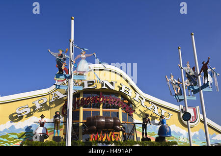 Deutschland, Bayern, München, Theresienwiese Oktoberfest, historischen Festzelt, Stockfoto