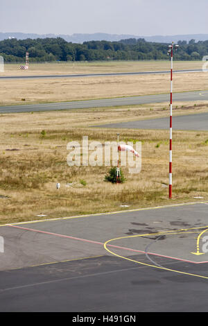 Deutschland, Flughafen, Landeplatz, Stockfoto