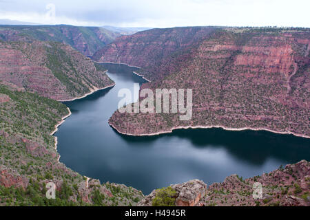 USA, Wyoming, Flaming Gorge reservoir Stockfoto