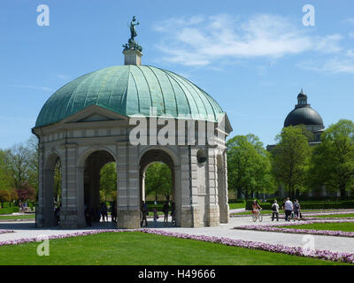 Deutschland, Oberbayern, München, Hofgarten, Diana Tempel, Stockfoto