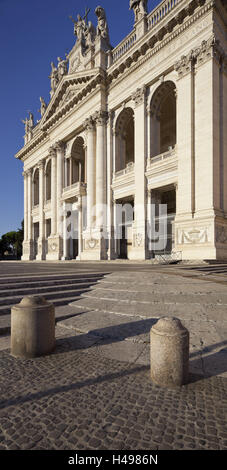 Basilica di San Giovanni in Laterano, Piazza di Porta San Giovanni, Rom, Latium, Italien Stockfoto