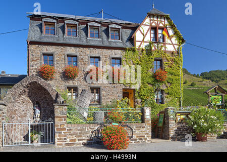 Europa, Deutschland, Rheinland-Pfalz, Mosel, Weinstube, Winzer Gericht, Stockfoto