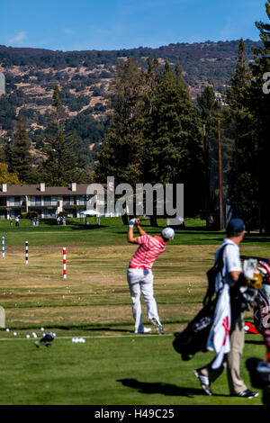 Der Safeway Open Golf Turnier am Mittwoch, den 12. Oktober 2016 Während der Pro-Am-Turnier in Napa, Kalifornien, USA Stockfoto