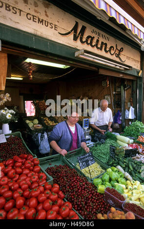 Österreich, Wien, Vienna-Linie, Bar im Knabber-Markt Stockfoto