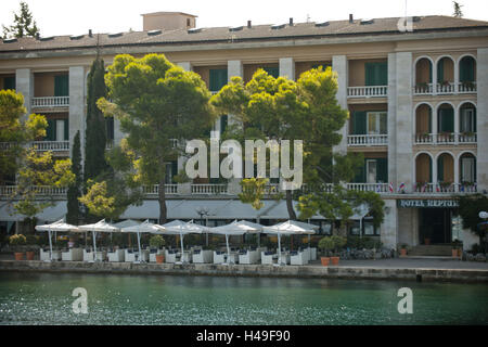 Kroatien, Istrien, Insel Veli Brijuni in den Nationalpark Brijuni Inseln vor Pula, Hotel "Neptun", Stockfoto