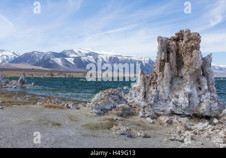 Mono Lake Tufa, Kalifornien Stockfoto