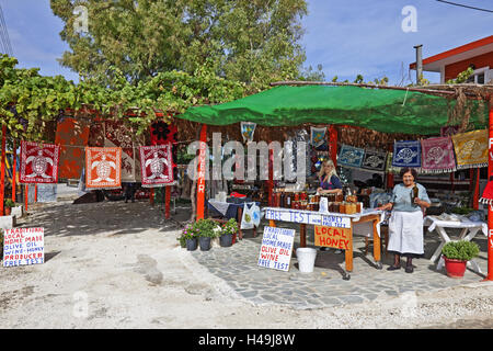 Griechenland, Zakynthos, Anafonitria, Souvenir-Shop, Stockfoto