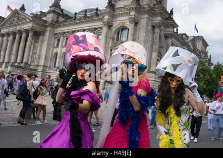 Deutschland, Berlin, Christopher Street Day im Jahr 2012, Stockfoto