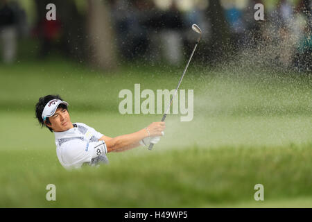 Sayama Golfclub, Saitama, Japan. 14. Oktober 2016. Ryo Ishikawa, 14. Oktober 2016 - Golf: Japan Open Golf Championship 2016 in Sayama Golf Club, Saitama, Japan. Bildnachweis: NipponNews.net/AFLO/Alamy Live-Nachrichten Stockfoto