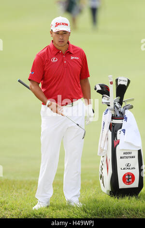 Sayama Golfclub, Saitama, Japan. 14. Oktober 2016. Hideki Matsuyama, 14. Oktober 2016 - Golf: Japan Open Golf Championship 2016 in Sayama Golf Club, Saitama, Japan. Bildnachweis: NipponNews.net/AFLO/Alamy Live-Nachrichten Stockfoto