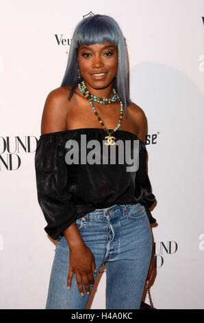 Beverly Hills, CA. 13. Oktober 2016. Keke Palmer im Ankunftsbereich für was geht um kommt um Boutique Grand Opening was geht um kommt um Boutique, Beverly Hills, CA 13. Oktober 2016. Bildnachweis: Priscilla Grant/Everett Collection/Alamy Live-Nachrichten Stockfoto