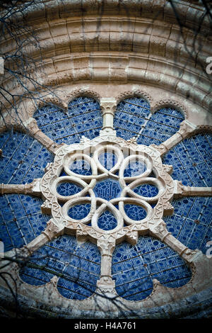 Kloster Santes Creus, Bestandteil der Zisterzienser route "Ruta del Císter", Provinz Tarragona, Katalonien, Spanien, Stockfoto