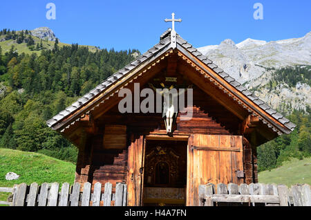 Österreich, Tirol, eng, Fissura Tal, Naturschutzgebiet, große Ahorn Boden, Karwendelgebirges, Band, Stockfoto