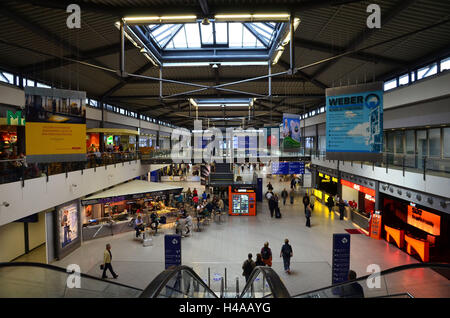 Deutschland, Sachsen-Anhalt, Flughafen, Leipzig-Halle, Terminal, Versand-Halle, Stockfoto