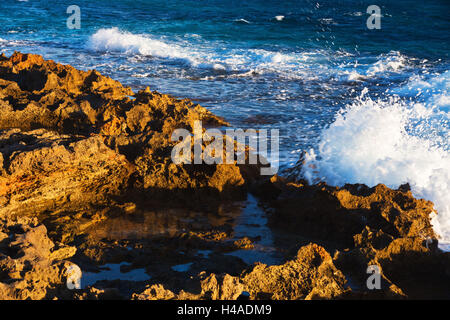 Cap de ses Salines Leuchtturm, der südlichste Punkt der Insel Mallorca Stockfoto