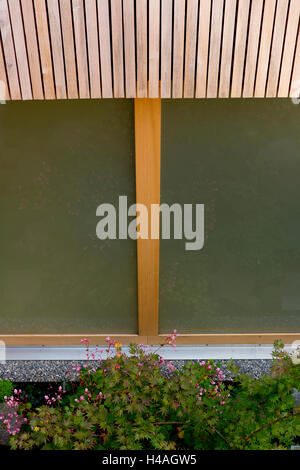 Blick in den Innenhof, Stockfoto