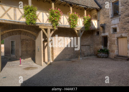 Weinmuseum, Komplex von Gebäuden, Beaune, Burgund, Frankreich, Europa Stockfoto