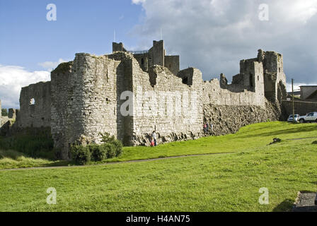 Irland, Leinster, Meath, Trim Castle, Stockfoto