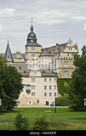 Deutschland, Niedersachsen, Wolfsburg, Schloss, Stockfoto