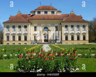 Deutschland, Oberbayern, Creme Schleien Haus, Schloss Wunsch Haus Stockfoto