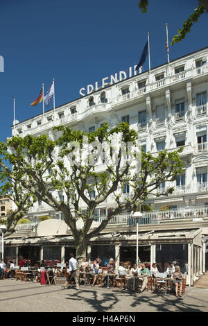 Frankreich, Cote d ' Azur, Cannes, vor das Hotel Splendid in der Rue Félix Faure, Stockfoto