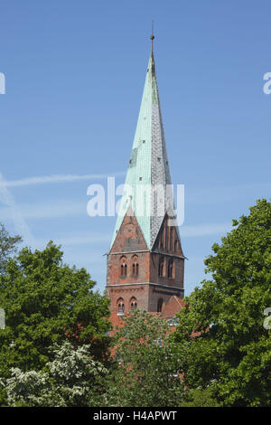 Deutschland, Schleswig-Holstein, Lübeck, St. Aegidien-Kirche, Stockfoto