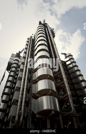 Architektur, Stadt, Fassade, Lloyds Stockfoto