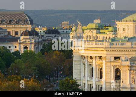 Burgtheater, Ringstraße, 1. Bezirk, Wien, Österreich Stockfoto