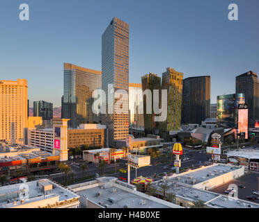 City Center Place, Veer Towers, Aria Resort, Strip, South Las Vegas Boulevard, Las Vegas, Nevada, USA Stockfoto