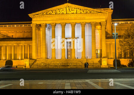 Szépmvészeti Múzeum, Museum der bildenden Künste, Kunstmuseum, Heldenplatz, Bezirk Pest, Budapest, Ungarn, Europa Stockfoto