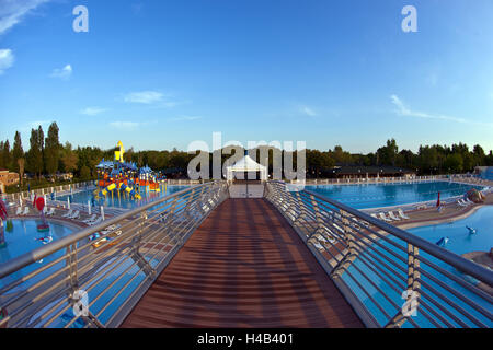 Camping Marina di Venezia Stockfoto