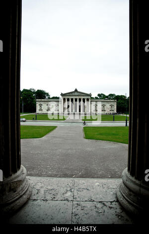 Blick auf die Glyptothek, München, Deutschland, Europa, Stockfoto