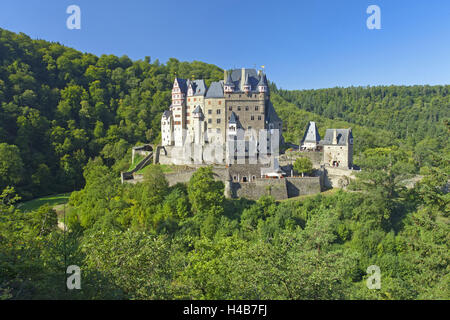 Deutschland, Rheinland-Pfalz, Cochem, Burg Elz, Stockfoto