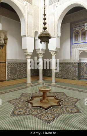 Afrika, Marokko, Meknes, Mausoleum des Moulay Ismail,