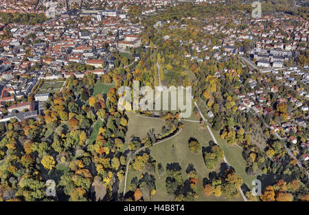 Deutschland, Thüringen, Weimar, von oben, Luftaufnahme, Stockfoto