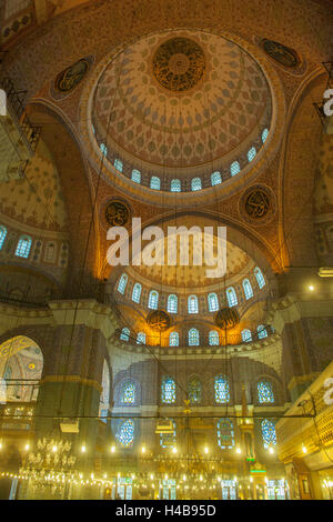 Istanbul, Sirkeci, Yeni Camii oder neue Moschee, genannt auch gültige Sultan Moschee Stockfoto