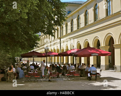 Deutschland, Oberbayern, München, Hofgarten, Basar-Gebäude Stockfoto