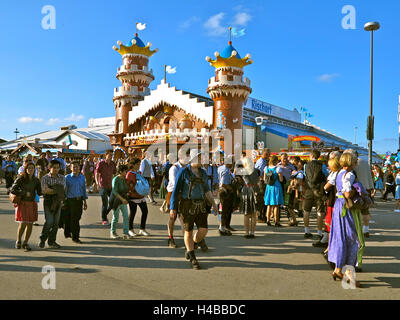 Deutschland, Oberbayern, München, Theresienwiese Oktoberfest Stockfoto