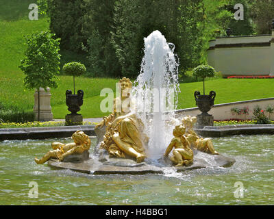 Deutschland, Oberbayern, Linderhof Palace Stockfoto