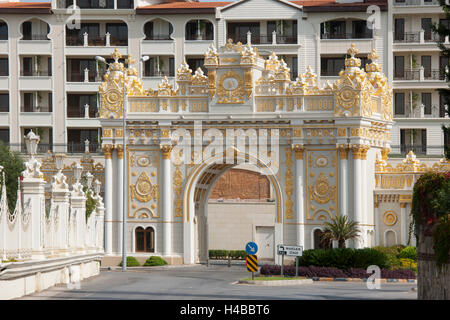 Türkei, Antalya, Hotel Mardan Palace in Aksu am östlichen Ende der Lara-Strand Stockfoto