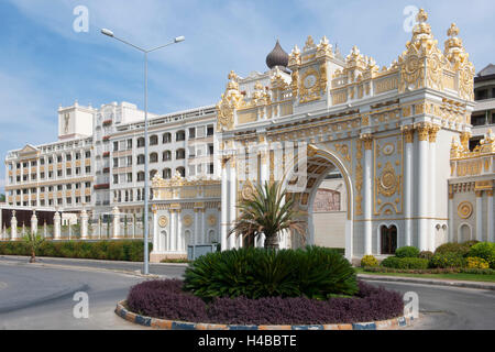 Türkei, Antalya, Hotel Mardan Palace in Aksu am östlichen Ende der Lara-Strand Stockfoto