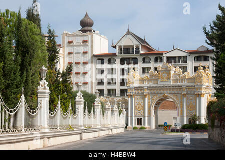 Türkei, Antalya, Hotel Mardan Palace in Aksu am östlichen Ende der Lara-Strand Stockfoto