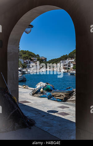 Bucht von Cala Figuera auf Mallorca Stockfoto