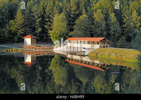 Deutschland, Baden-Wurttemberg, Nagoldtalsperre, baut in 1965-1970, Stockfoto