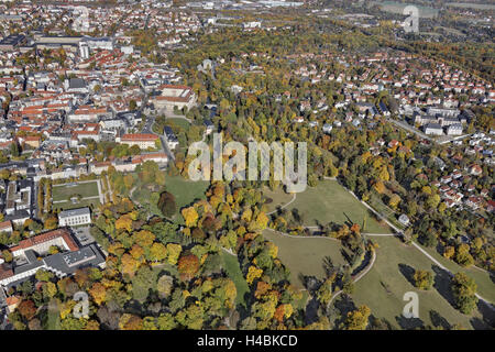 Deutschland, Thüringen, Weimar, von oben, Luftaufnahme, Stockfoto