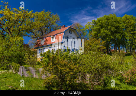 Deutschland, Bayern, Upper Bavaria, Pfaffenwinkel, Murnau am Staffelsee See, Münter Haus Stockfoto
